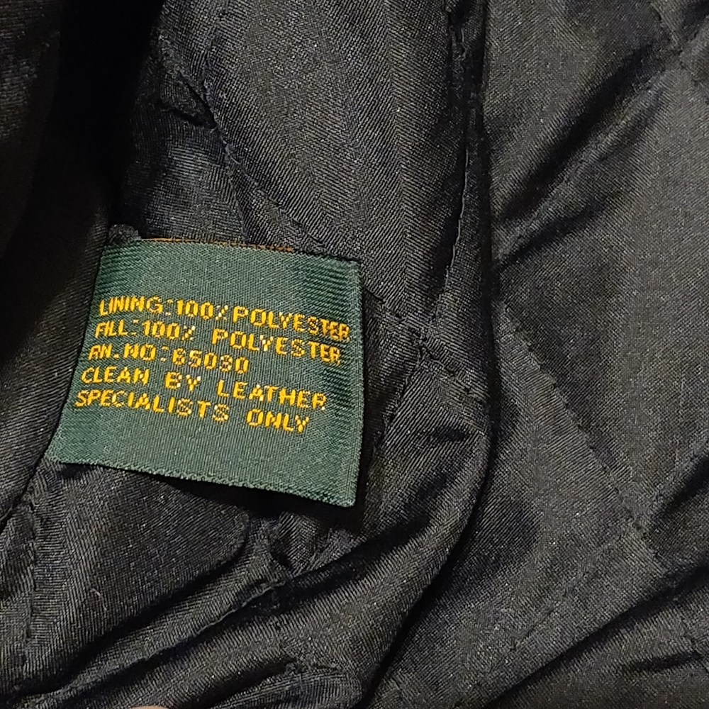 Vintage William Barry Lamb Skin Bomber Jacket